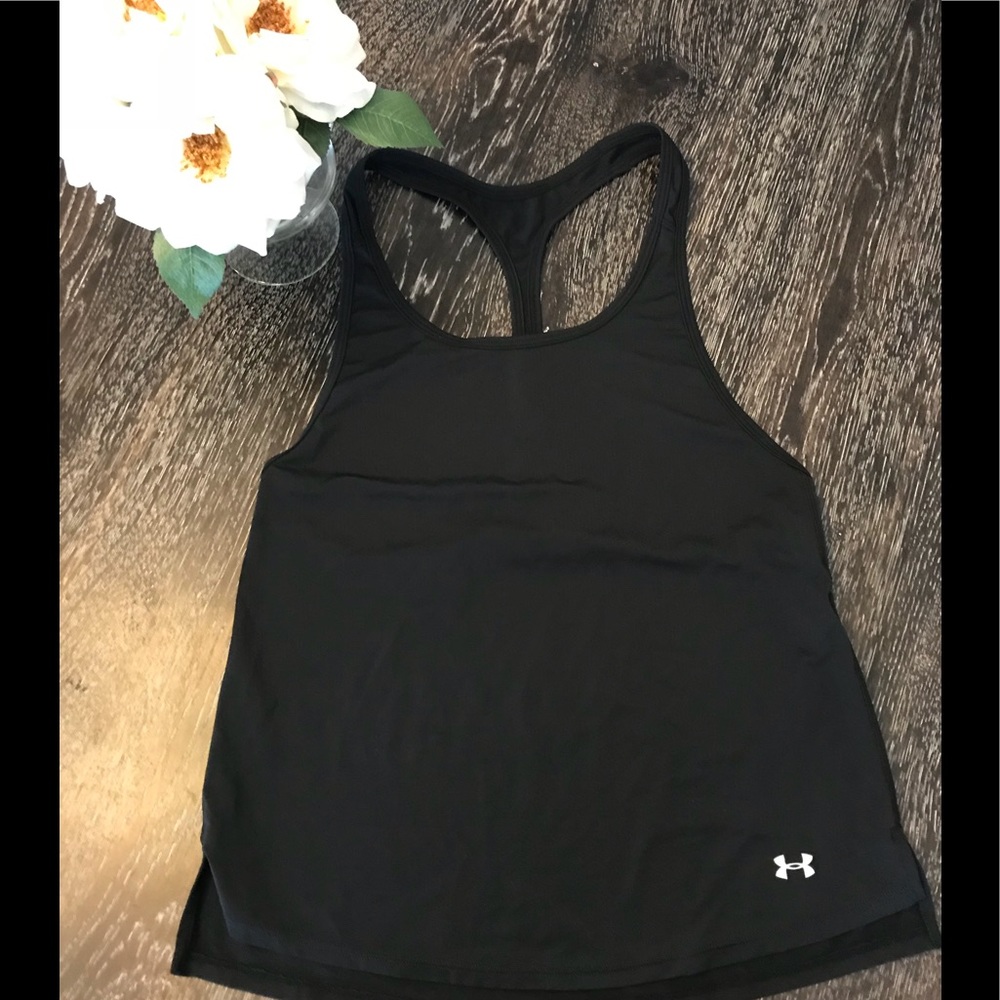 Under Armour tank top.